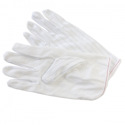 SMK 221517 Антистатические перчатки, нейлоновые, с покрытием ладони, размер M